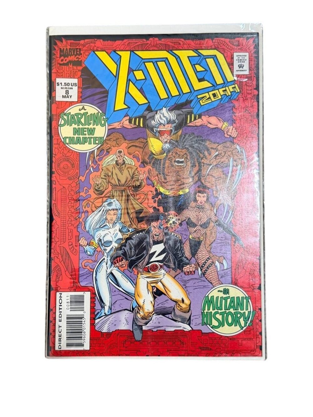 X-Men 2099 #8 Marvel Comics May 1994 Vintage